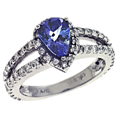 Tanzanite & Diamond Ring