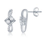 Sterling Silver Us2gether CZ Earrings