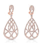 Rose Gold Diamond Earring