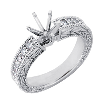 White Gold Bridal Ring