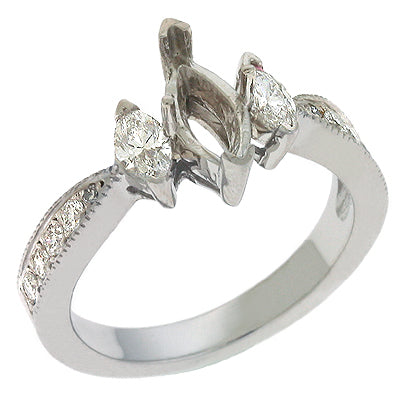 White Gold Bridal Ring