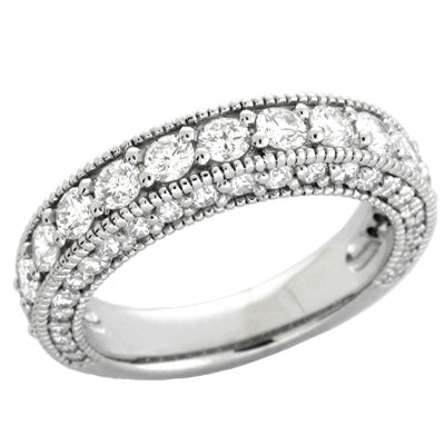 White Gold Bridal Band