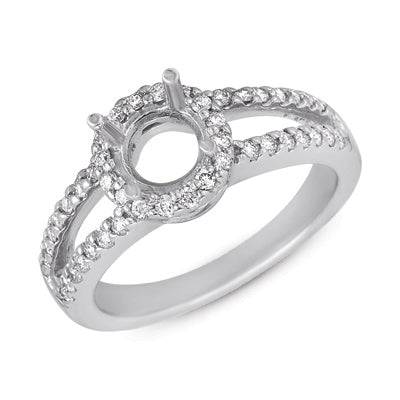 White Gold Bridal Ring