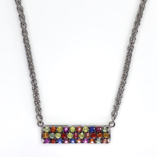 Effy 14K Yellow Gold Multicolor Stones Necklace
