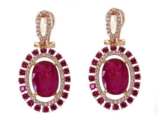 EFFY 18K ROSE GOLD  EARRINGS