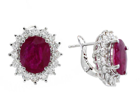 EFFY 18K WHITE GOLD  EARRINGS