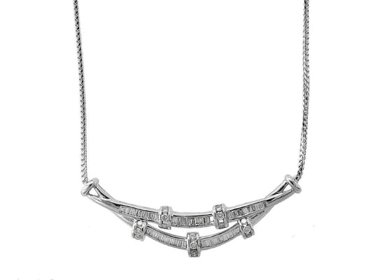 EFFY 18K WHITE GOLD  NECKLACE