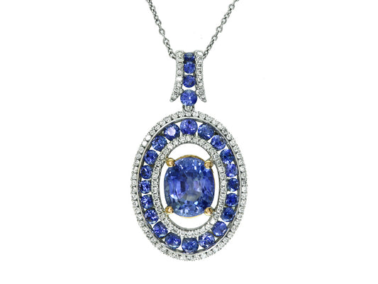 EFFY 18K WHITE GOLD  PENDANT