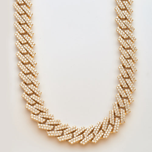 10KY 44.54CTW DIAMOND SQUARE LINK MIAMI CUBAN