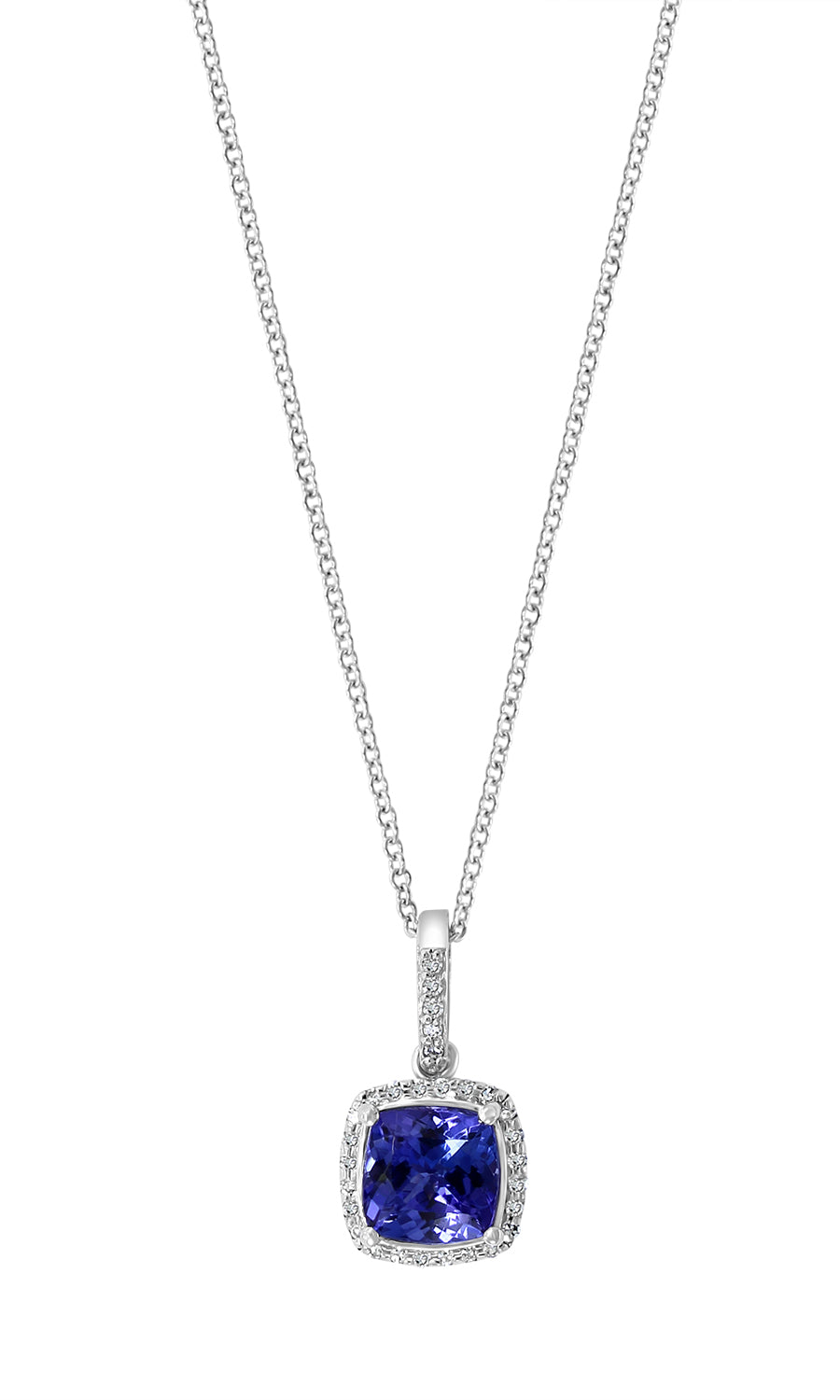 Effy 14K Rose Gold Diamond,Tanzanite Pendant