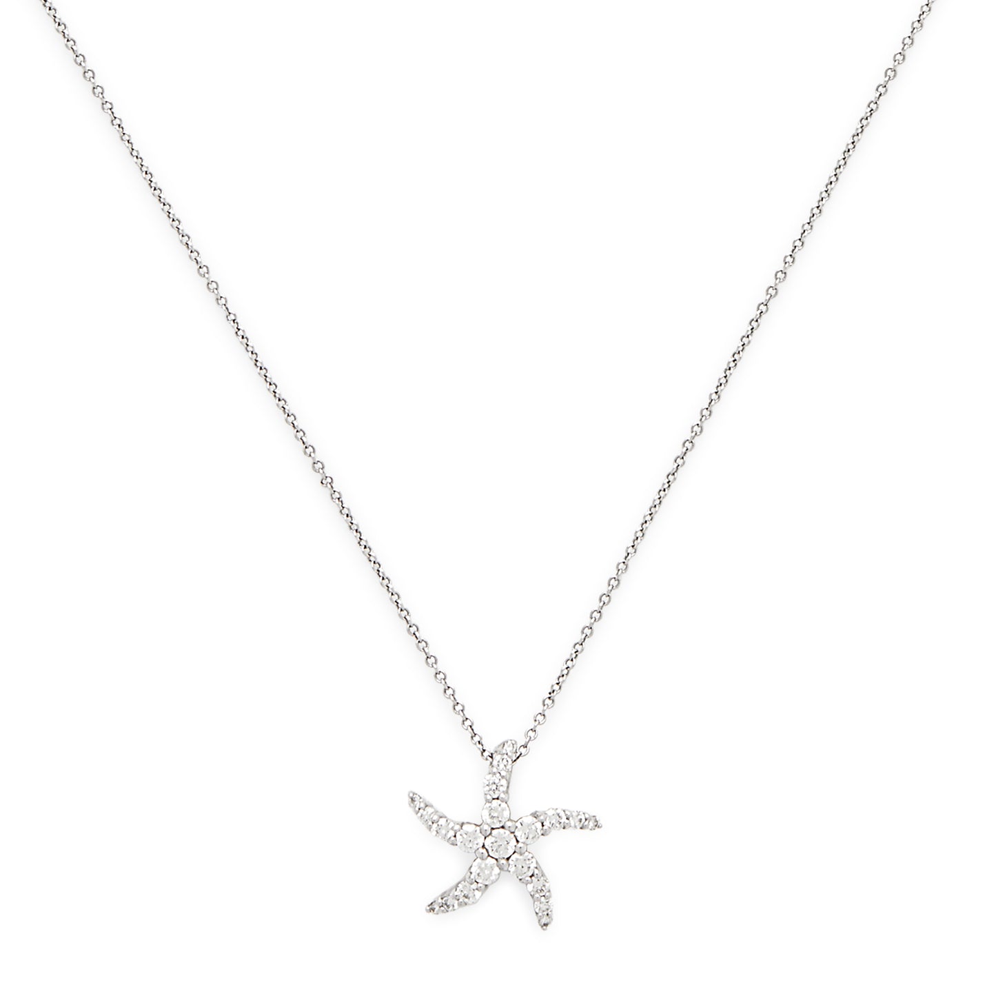 Effy 14K White Gold Diamond Pendant