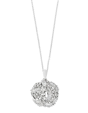 Effy 14K White Gold Diamond Pendant