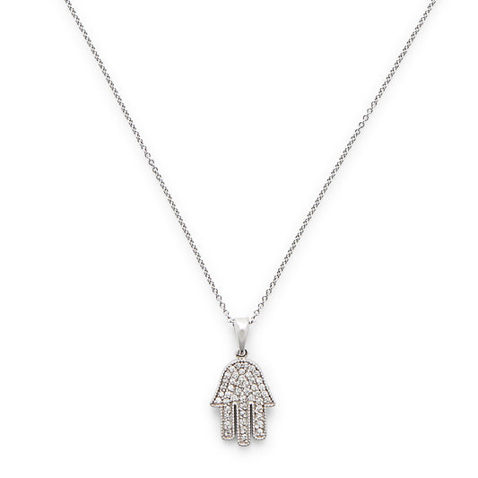 Effy 14K White Gold Diamond Pendant