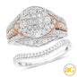 14KW 2.10CTW DIAMOND BRIDAL SET