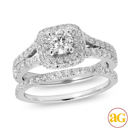 14KW 1.60CTW DIAMOND BRIDAL SET [0.53CT CENTER]